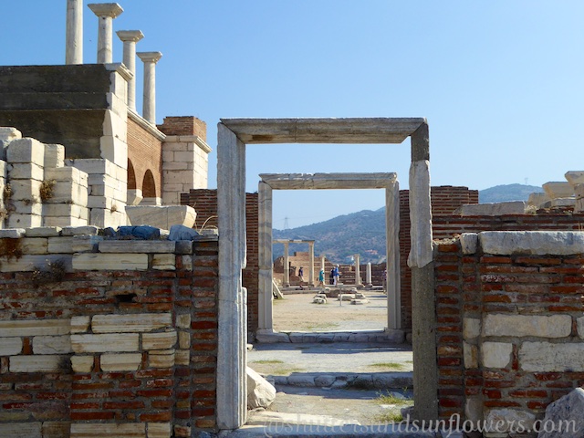 Ruins of the Basilica of St John, Seluck, near Ephesus,Turkey