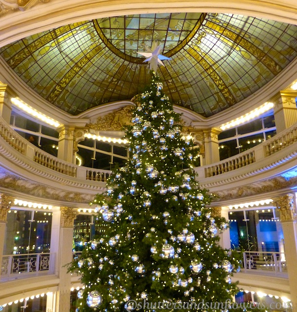 Christmas tree in Neiman Marcus, San Francisco, California