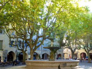 Place-aux-Herbes, Uzès, Languedoc Roussillon, France