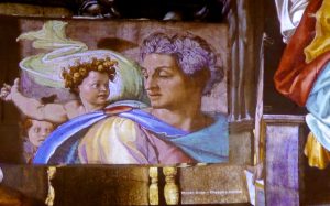 Michelangelo's Sistene Chapel at Les Carrières de Lumières, Provence