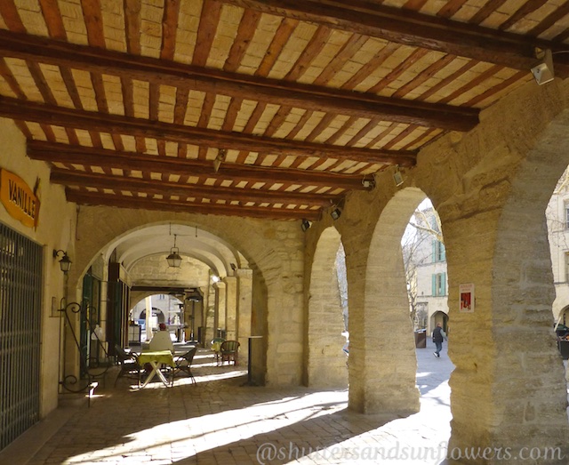 Arches of Place-aux-Herbes, Uzes