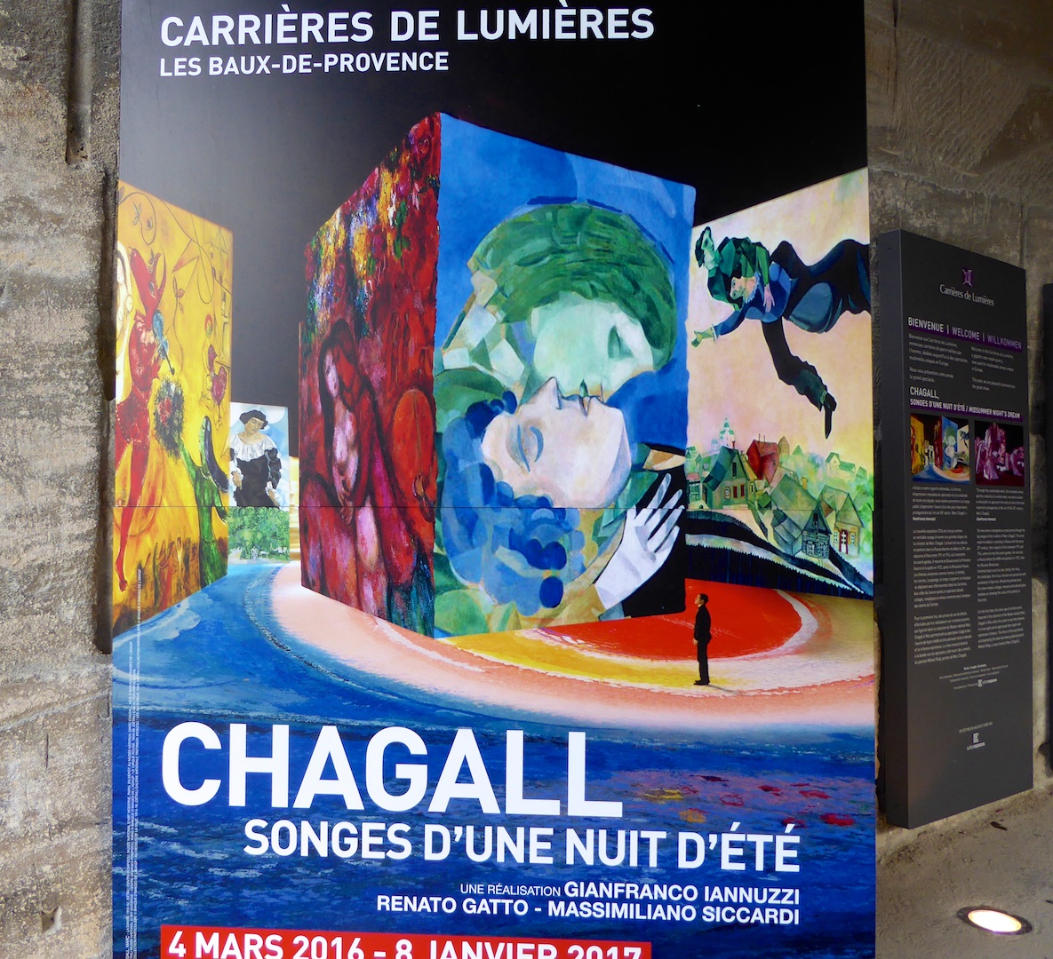 Carrières de Lumières 2016, Chagall