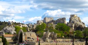 Chateau ruins at Les Baux-de-Provence
