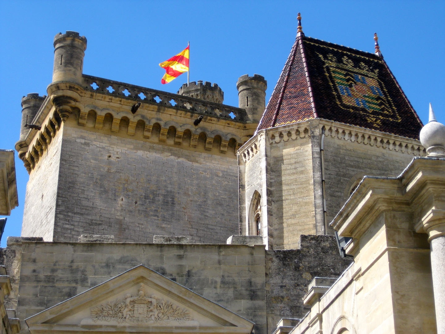 Ducal castle of Uzes, Languedoc Roussillon, France