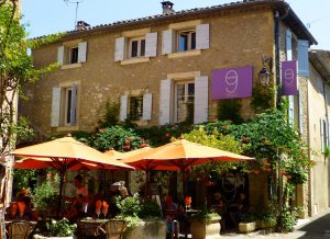 Numero 9, a restaurant in Lourmarin, Luberon, Vaucluse, Provence