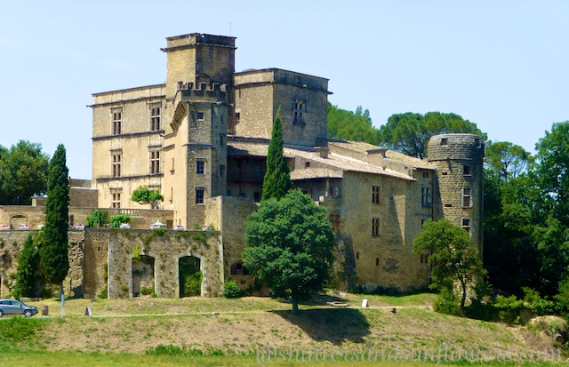 The Lourmarin Chateau, Luberon Valley, Vaucluse, Provence, France