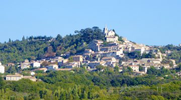 Perched villages of the Luberon, Vaucluse,Provence, France