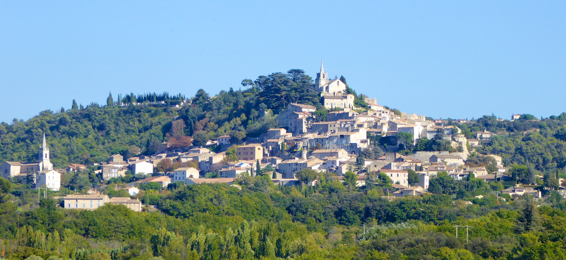 Perched villages of the Luberon, Vaucluse,Provence, France