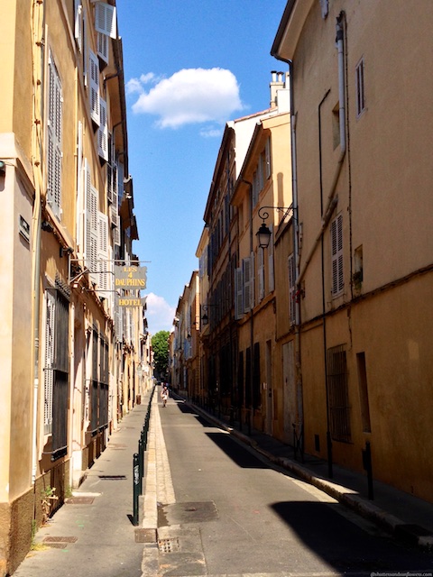 Aix-en-Provence Quartier Mazarin, the Var, Provence, France