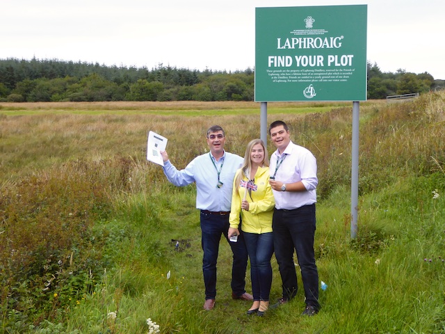 Joining the Laphroaig community, Islay, Scotland