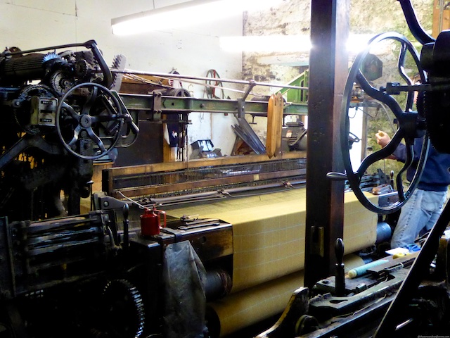 The machinery at the Islay Woollen Mill, Islay, Scotland