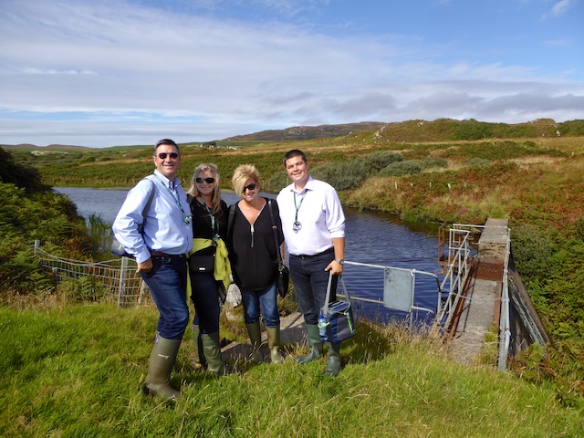 By the Laphroaig water source, Islay, Scotland