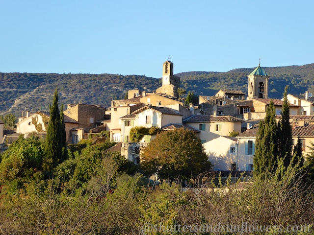 View of Lourmarin village, Luberon, Vaucluse, Provence, France