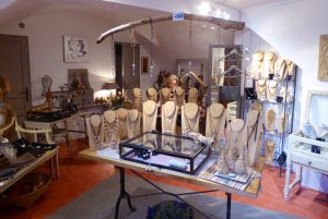 Mizso artisan jewelry shop, Lourmarin, Luberon, Vaucluse, Provence, France
