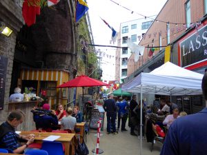 The Maltby Street Market, Bermondsey, London, England