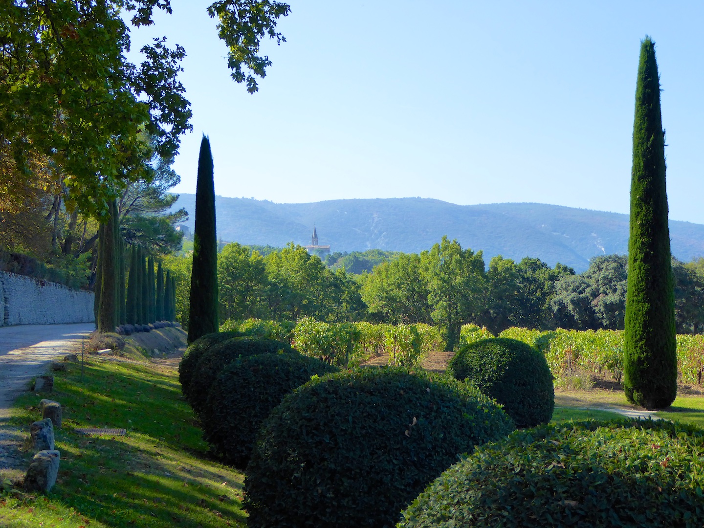 Chateau Canorgue, Bonnieux, Luberon, Provence, film location for 'A Good Year'