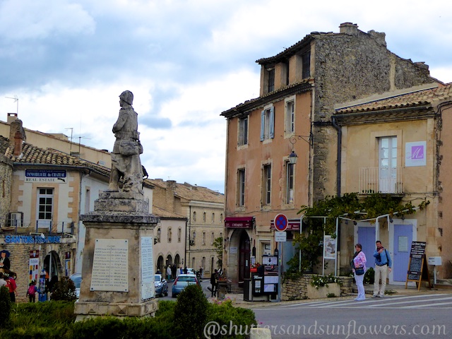 War Memorial in Gordes, The Luberon, Provence, France