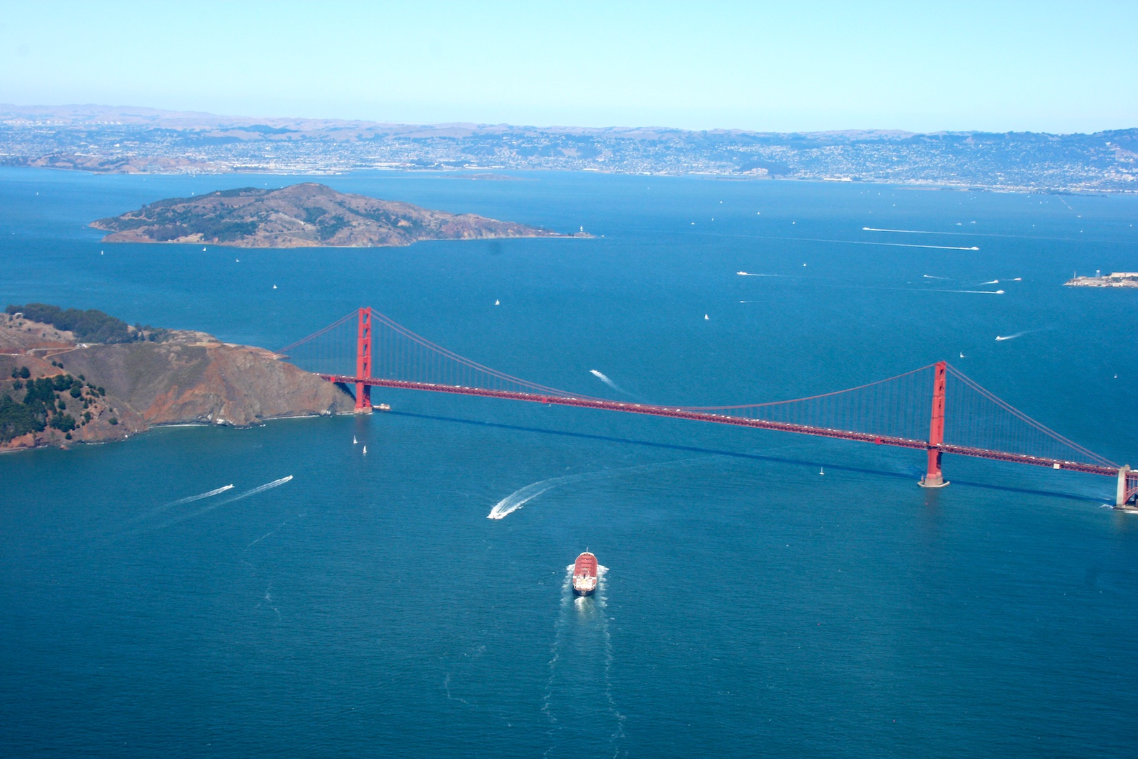 Entrance to the Golden Gate San Francisco