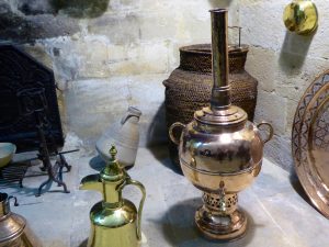 Utensils in the Lourmarin chateau