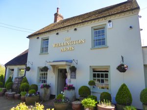 English Pub, The Wellington Arms, Baughurst, Hampshire, England