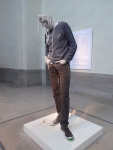 ADAM sculpture inspired by Urs Fischer at the Legion of Honor, San Francisco