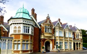 Bletchley Park, UK< the Allied code breaking centre during World War II