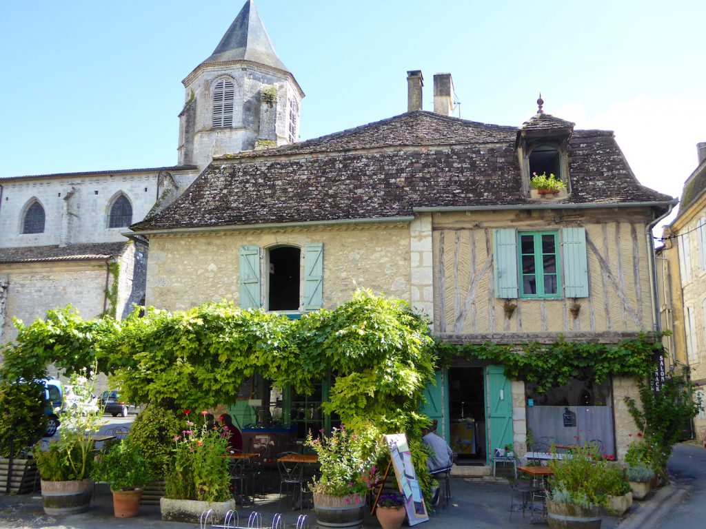 Architecture in Issigeac, Periigord, France