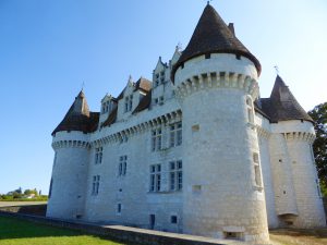 Rear of Chateau Monbazillac, near Bergerac, Perigord, France