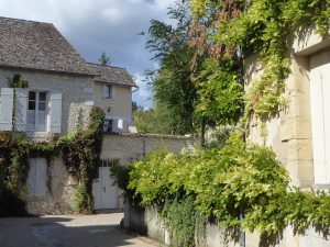Street in Issigeac, Perigord, France