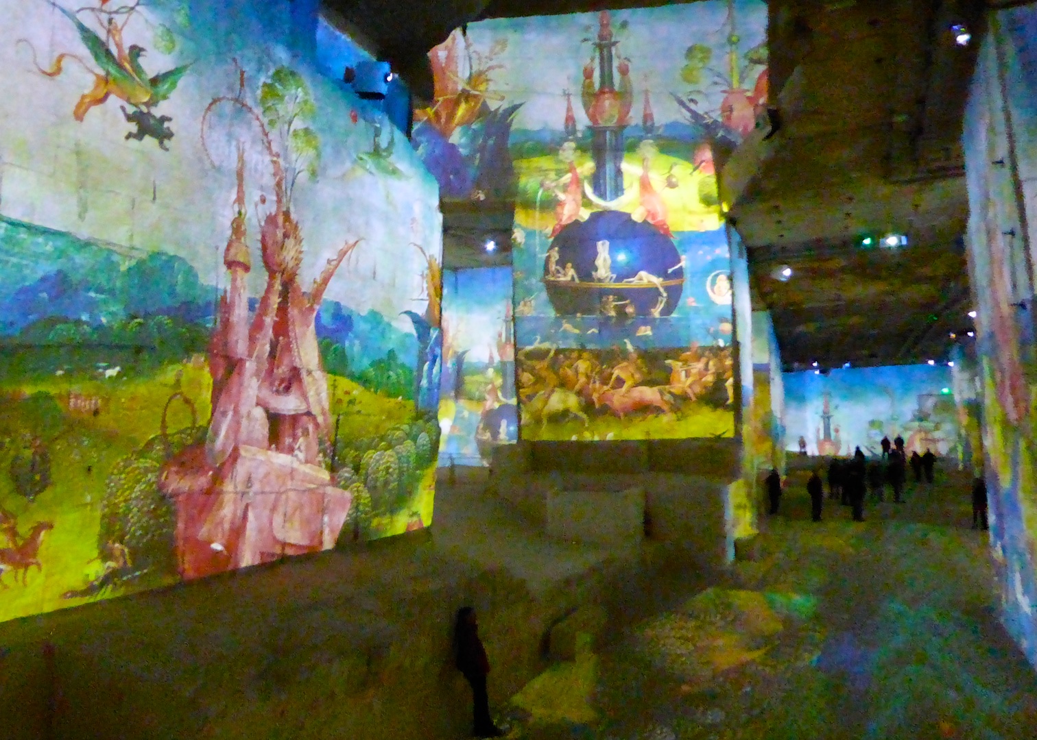 Carrières de Lumières 2017 Bosch, Brueghel, Arcimboldo, Les Baux de Provence,Provence, France