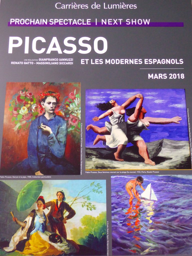 Carrières de Lumières 2018, Picasso etLes Modernes Espagnols