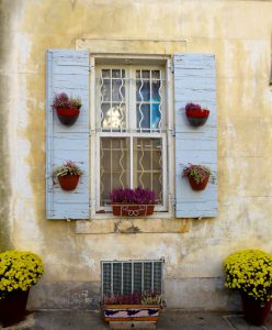 Shuttered Provencal Window