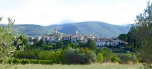 Fairy tale village of Lourmarin, Luberon, Vaucluse, Provence, in the morning