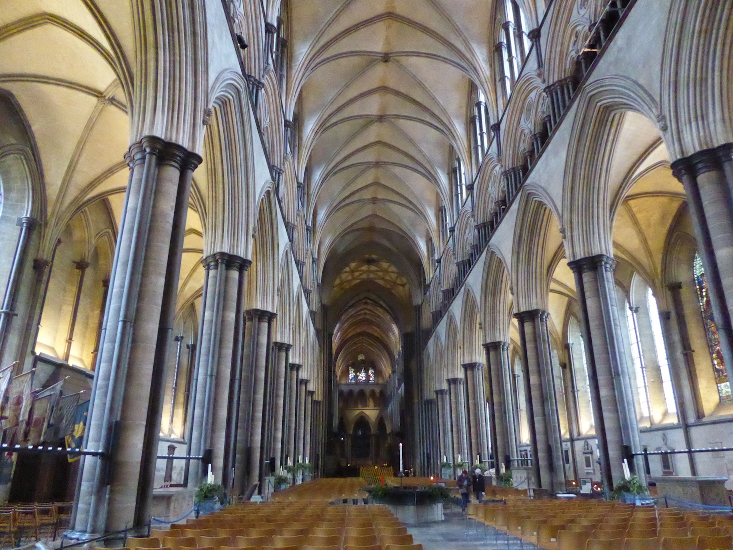 Salisbury Cathedral - Shutters & Sunflowers