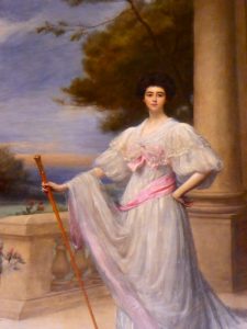 Consuelo Vanderbilt who married the 9th Duke of Marlborough of Blenheim Palace, Woodstock, England