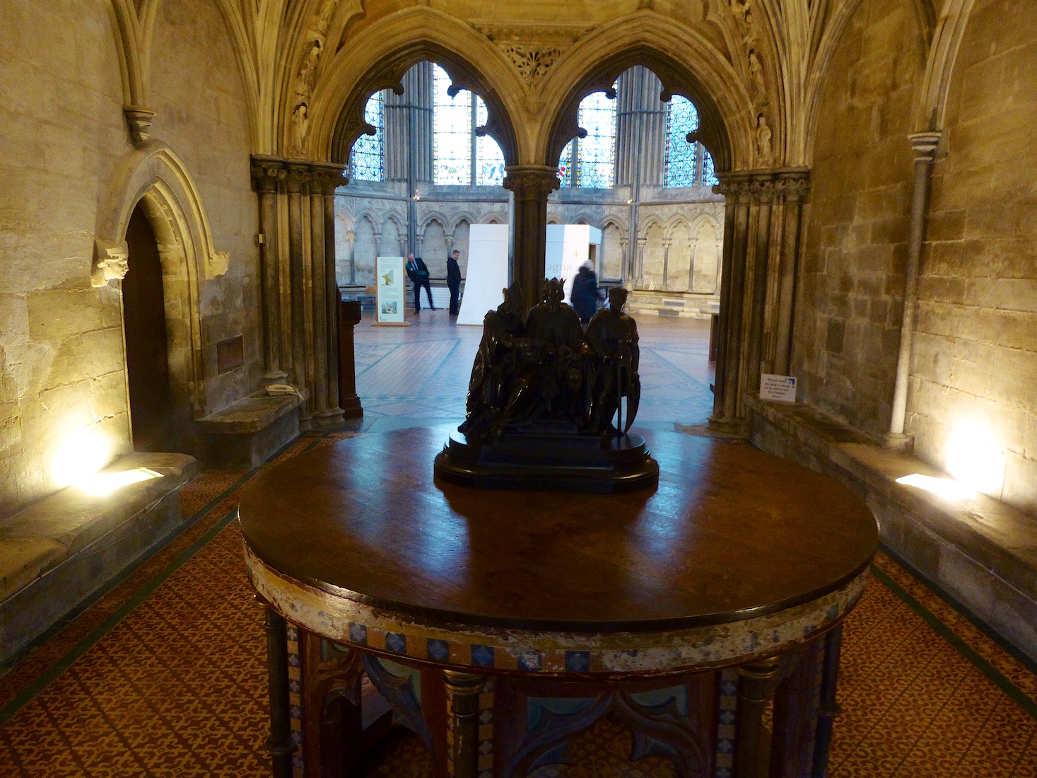 The Magna Carta at Salisbury Cathedral - Shutters & Sunflowers