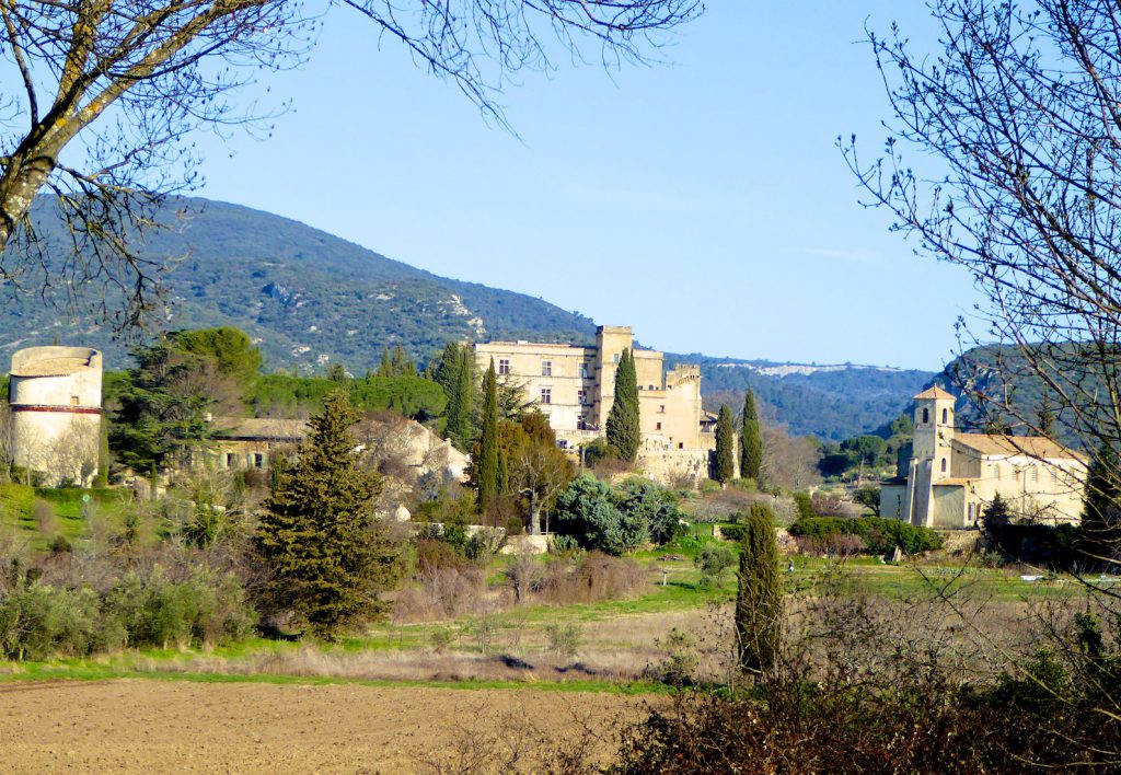 Chateau and Temple in Lourmarin, Luberon, Vaucluse, Provence