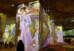 Carrières de Lumières 2018, Les-Baux-de-Provence, Bouches-du-Rhône, Provence, France