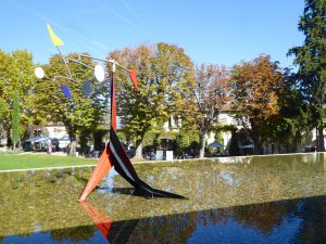 Small Crinkly Alexander Calder at Chateau La Coste,Le Puy-Sainte-Réparade, Bouches-du-Rhône, Provence, France