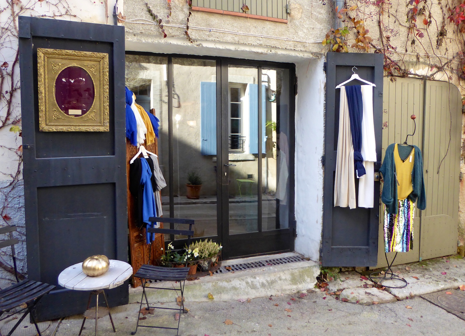 Exterior of KOT Interior Shop Lourmarin, Luberon. Vaucluse, Provence, France