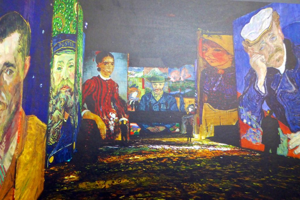 Inside Carrières de Lumières 2019, the artist wonder of Van Gogh