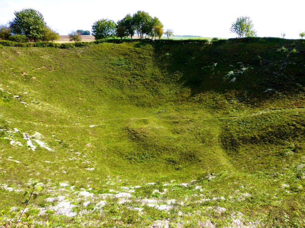 Battle of the Somme Lochnagar Crater Memorial