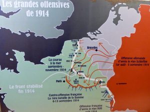 World War I Battle Map