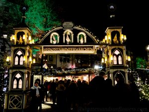 Entrance to Cologne Christmas market, Germany