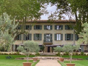 Rear of Domaine de Fontenille, Lauris, Luberon Vaucluse, Provence, France