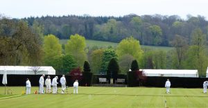 Playing bowls in England