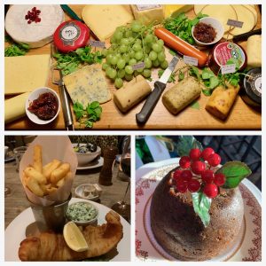 English Christmas food
