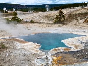 Thermal Pool at Upper Geyser Basin, Yellowstone