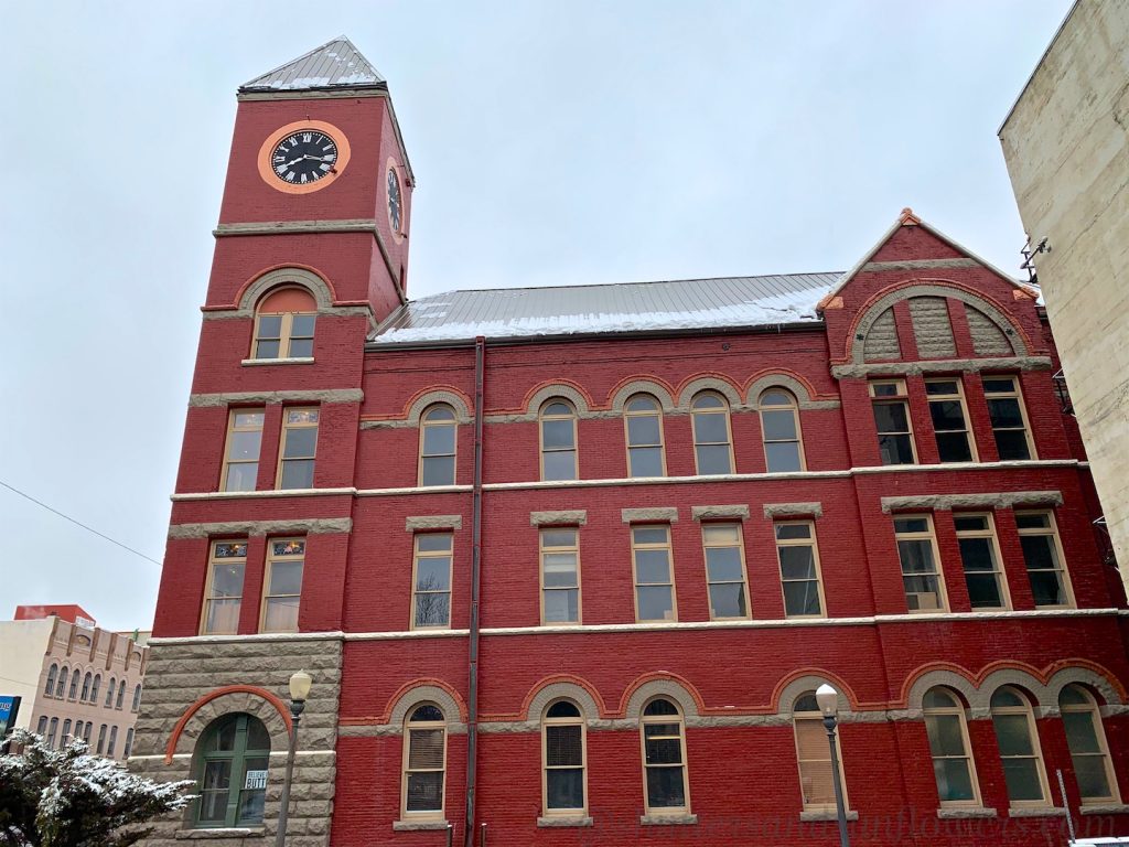 Butte's former civic offices, home to the 'Butte Bastille'