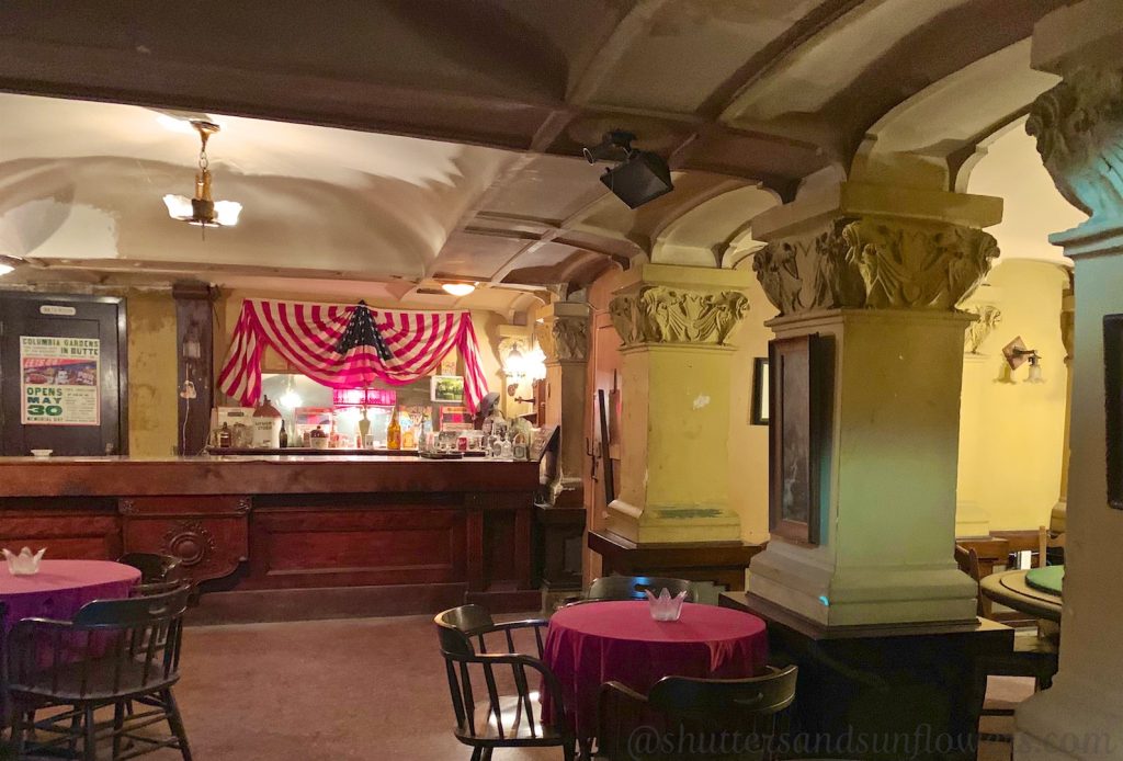 Speakeasy in Rookwood Hotel, Butte, Montana, USA